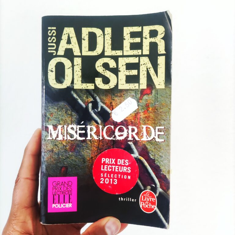 Photo du livre Miséricorde de Jussi Adler Olsen