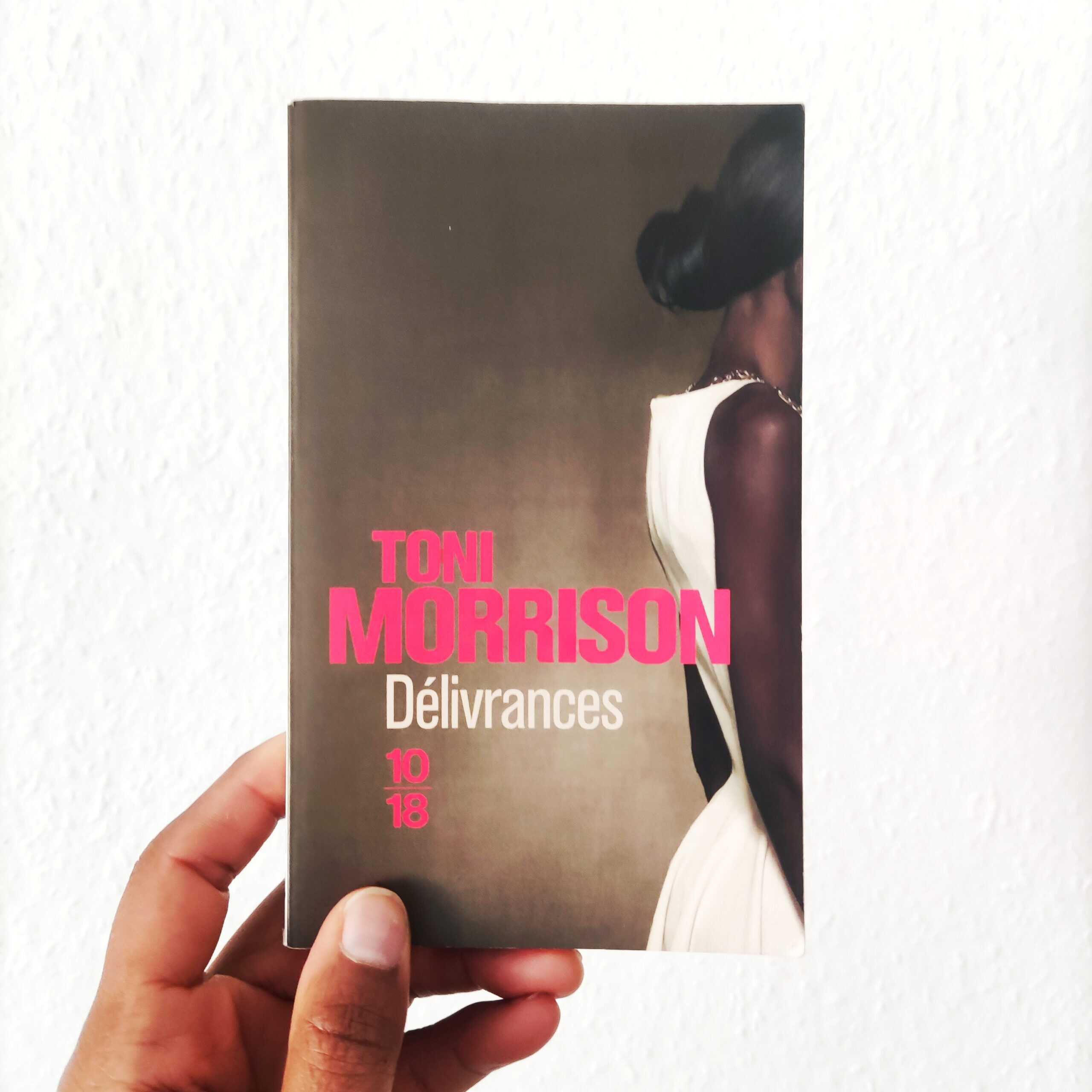 Photo du livre Délivrances de Toni Morrison, un roman bouleversant sur le passé.