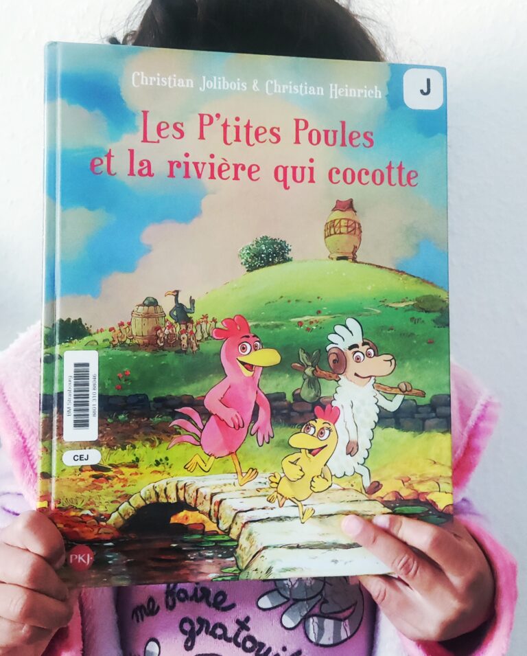 Photo du livre "Les P'tites poules et la rivière qui cocotte"